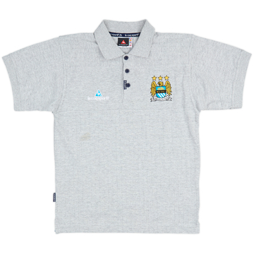2008-09 Manchester City Le Coq Sportif Polo Shirt - 6/10 - (M.Boys)