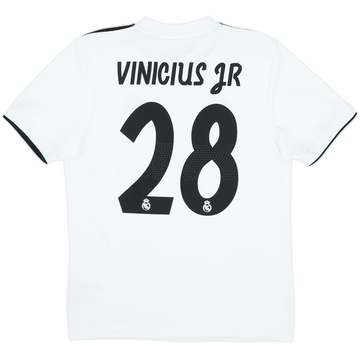 2018-19 Real Madrid Home Shirt Vinicius Jr #28