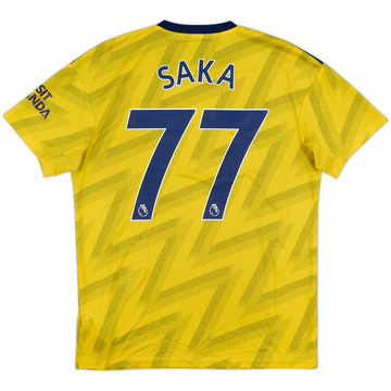 2019-20 Arsenal Away Shirt Saka #77 - 7/10 - (M)
