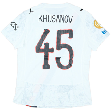 2025 Manchester City Match Issue KidSuper CWC Home Shirt Khusanov #45