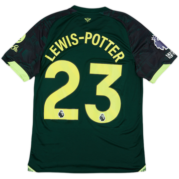 2024-25 Brentford Match Issue Third Shirt Lewis-Potter #23