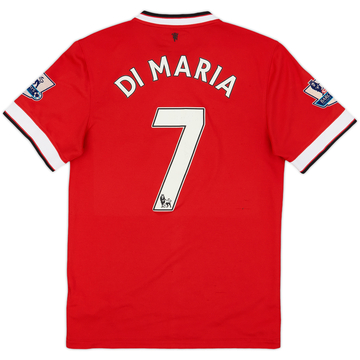 2014-15 Manchester United Home Shirt Di Maria #7 - 4/10 - (S)