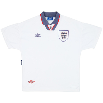 1993-95 England Home Shirt - 6/10 - (L)