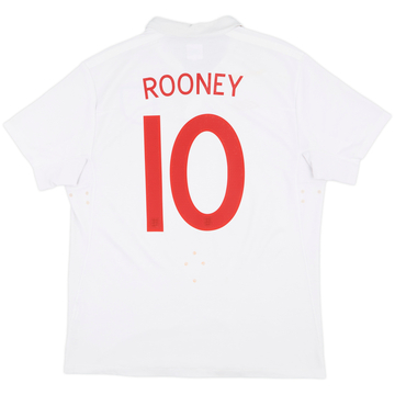 2009-10 England Home Shirt Rooney #10 - 6/10 - (L)