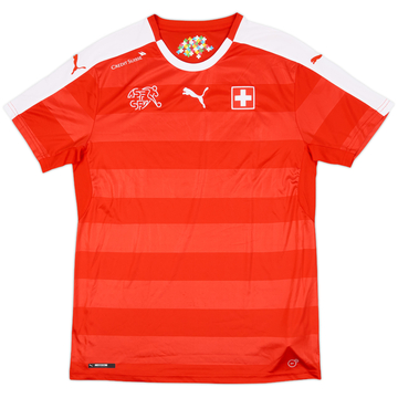 2016-17 Switzerland Home Shirt - 10/10 - (L)