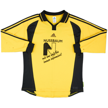 2000-01 adidas Template L/S Shirt - 9/10 - (L)