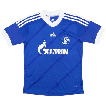 2013-14 Schalke Home Shirt - 8/10 - (M.Boys)