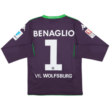 2014-15 Wolfsburg GK Shirt Benaglio #1 - 9/10 - (XL.Boys)