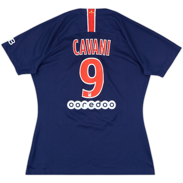 2018-19 Paris Saint-Germain Home Shirt Cavani #9 - 7/10 - (Women's M)