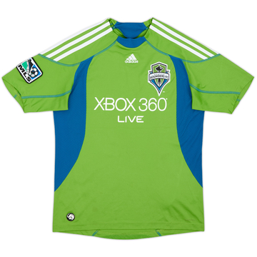 2009-10 Seattle Sounders Signed Home Shirt - 6/10 - (L.Boys)