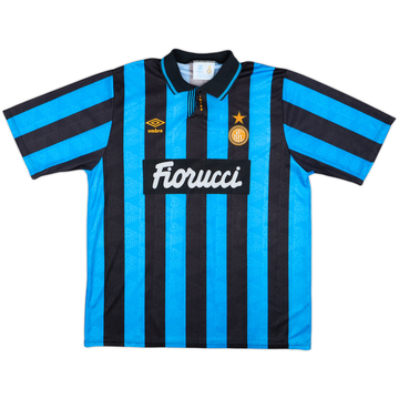 1992-94 Inter Milan Home Shirt - 9/10 - (XXL)