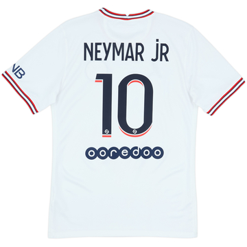 2021-22 Paris Saint-Germain Fourth Shirt Neymar Jr #10 - 8/10 - (S)
