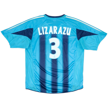 2004-05 Olympique Marseille Away Shirt Lizarazu #3 - 8/10 - (L)