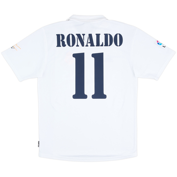 2002-03 Real Madrid Centenary Home Shirt Ronaldo #11 - 5/10 - (M)