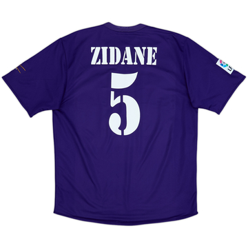 2002-03 Real Madrid Centenary Third Shirt Zidane #5 - 6/10 - (L)
