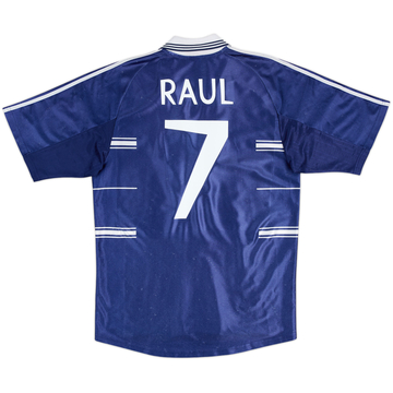 1998-99 Real Madrid Away Shirt Raul #7 - 7/10 - (M)
