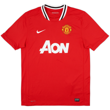 2011-12 Manchester United Home Shirt - 5/10 - (L)