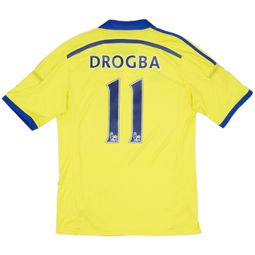 2014-15 Chelsea Away Shirt Drogba #11 - 7/10 - (M)