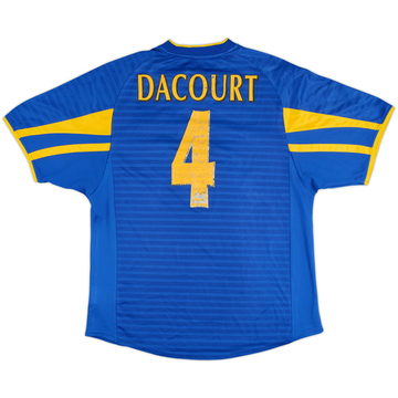 2001-03 Leeds United Away Shirt Dacourt #4 - 5/10 - (S)