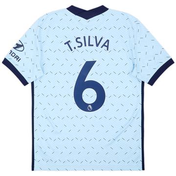 2020-21 Chelsea Away Shirt T.Silva #6 - 10/10 - (M)
