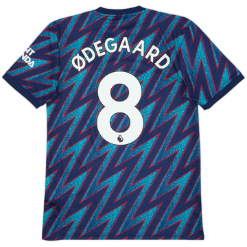 2021-22 Arsenal Third Shirt Odegaard #8 - 9/10 - (S)