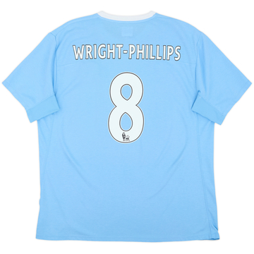 2009-10 Manchester City Home Shirt Wright-Phillips #8 - 8/10 - (XL)