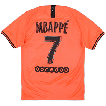 2019-20 Paris Saint-Germain Away Shirt Mbappe #7 - 6/10 - (S)