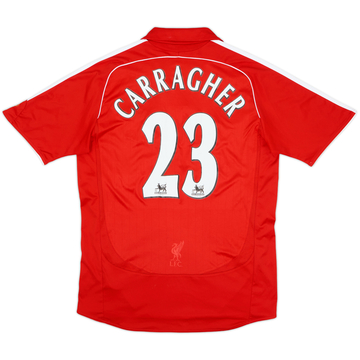 2006-08 Liverpool Home Shirt Carragher #23 - 6/10 - (M)