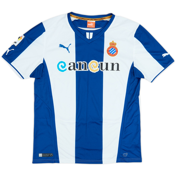 2013-14 Espanyol Home Shirt - 8/10 - (M)