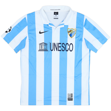 2012-13 Malaga CL Home Shirt - 8/10 - (L)