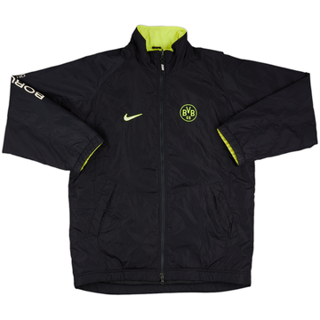 1997-98 Borussia Dortmund Nike Reversible Bench Coat - 8/10 - (M)