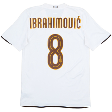 2008-09 Inter Milan Away Shirt Ibrahimovic #8 - 8/10 - (S)