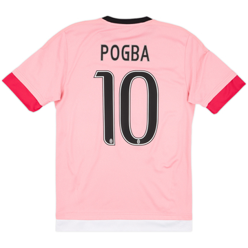 2015-16 Juventus Away Shirt Pogba #10 - 9/10 (S)