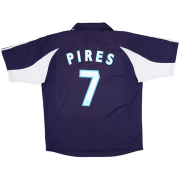 1999-00 Olympique Marseille Away Shirt Pires #7 - 8/10 - (L)