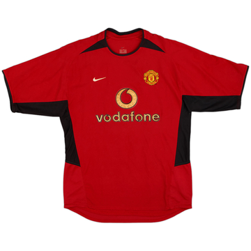 2002-04 Manchester United Home Shirt - 5/10 - (M)