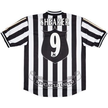 1997-99 Newcastle Home Shirt Shearer #9 - 8/10 - (XL)