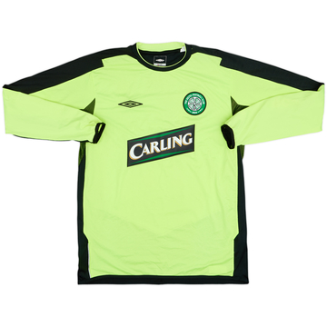 2004-05 Celtic GK Shirt - 9/10 - (L)