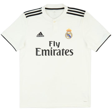 2018-19 Real Madrid Home Shirt - 7/10 - (XL.Boys)