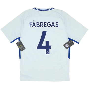2017-18 Chelsea Away Shirt Fabregas #4 (M)
