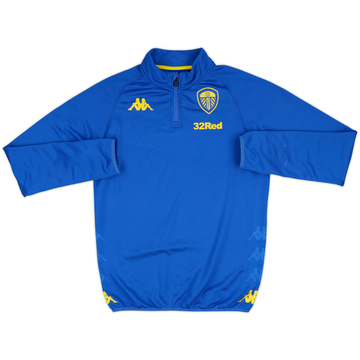2019-20 Leeds United Kappa 1/4 Training Top - 7/10 - (S)