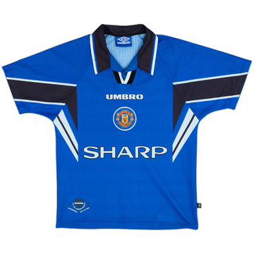 1996-98 Manchester United Third Shirt - 6/10 - (L.Boys)