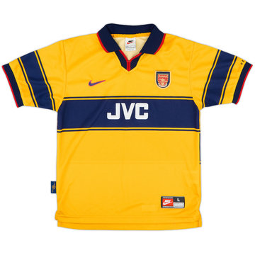 1997-99 Arsenal Away Shirt - 9/10 - (L.Boys)