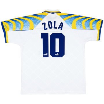 1995-97 Parma Home Shirt Zola #10 - 9/10 - (XL)