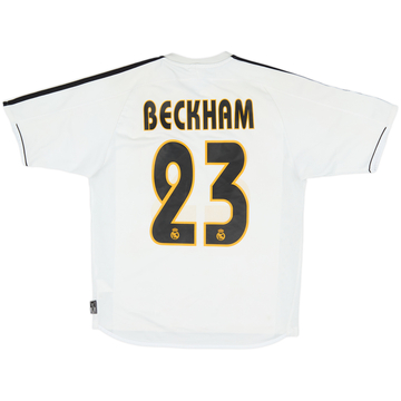 2003-04 Real Madrid Home Shirt Beckham #23 - 5/10 - (S)