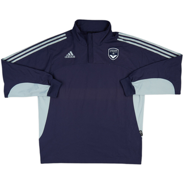 2002-03 Bordeaux adidas 1/4 Zip Drill Top - 6/10 - (L)