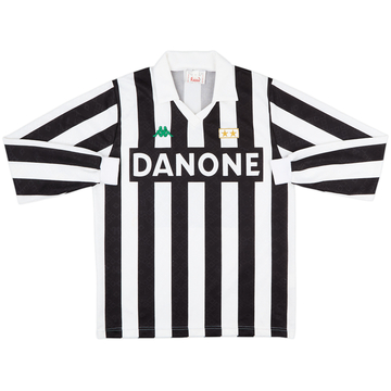 1992-94 Juventus Home L/S Shirt #10 - 8/10 - (M)