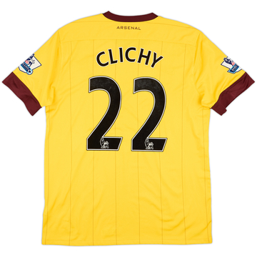2010-13 Arsenal Away Shirt Clichy #22 - 8/10 - (L)