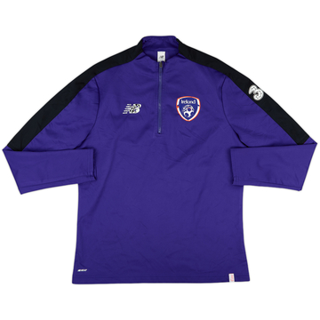 2019-20 Ireland New Balance 1/4 Zip Training Top - 5/10 - (M)