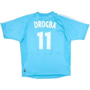 2003-04 Olympique Marseille Away Shirt Drogba #11 - 9/10 - (L)