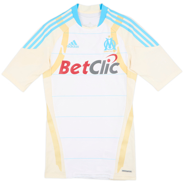2010-11 Olympique Marseille Player Issue TechFit Home Shirt - 4/10 - (M)